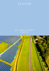 Elexon BSC Annual Report 2022/23 front cover