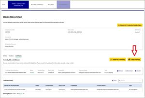 DIP certificates generate CSR and KEY file
