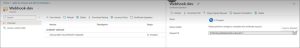 DIP certificates generate CSR and KEY certificate webhook screen