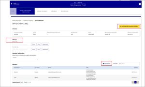 Screen shot of how to select DIP id for Nominate DCP, API Keys, Add Member