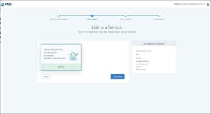 DIP GlobalSign website API credentials screen selecting active method